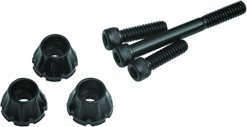 Kuryakyn Windshield Screws FLH Black - Cycle City Outdoors