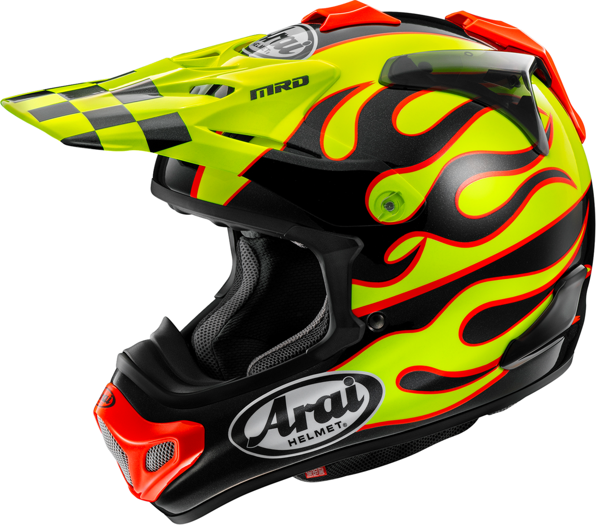 ARAI HELMETS VX-Pro4 Helmet - Flame - Yellow - XL 0110-8963