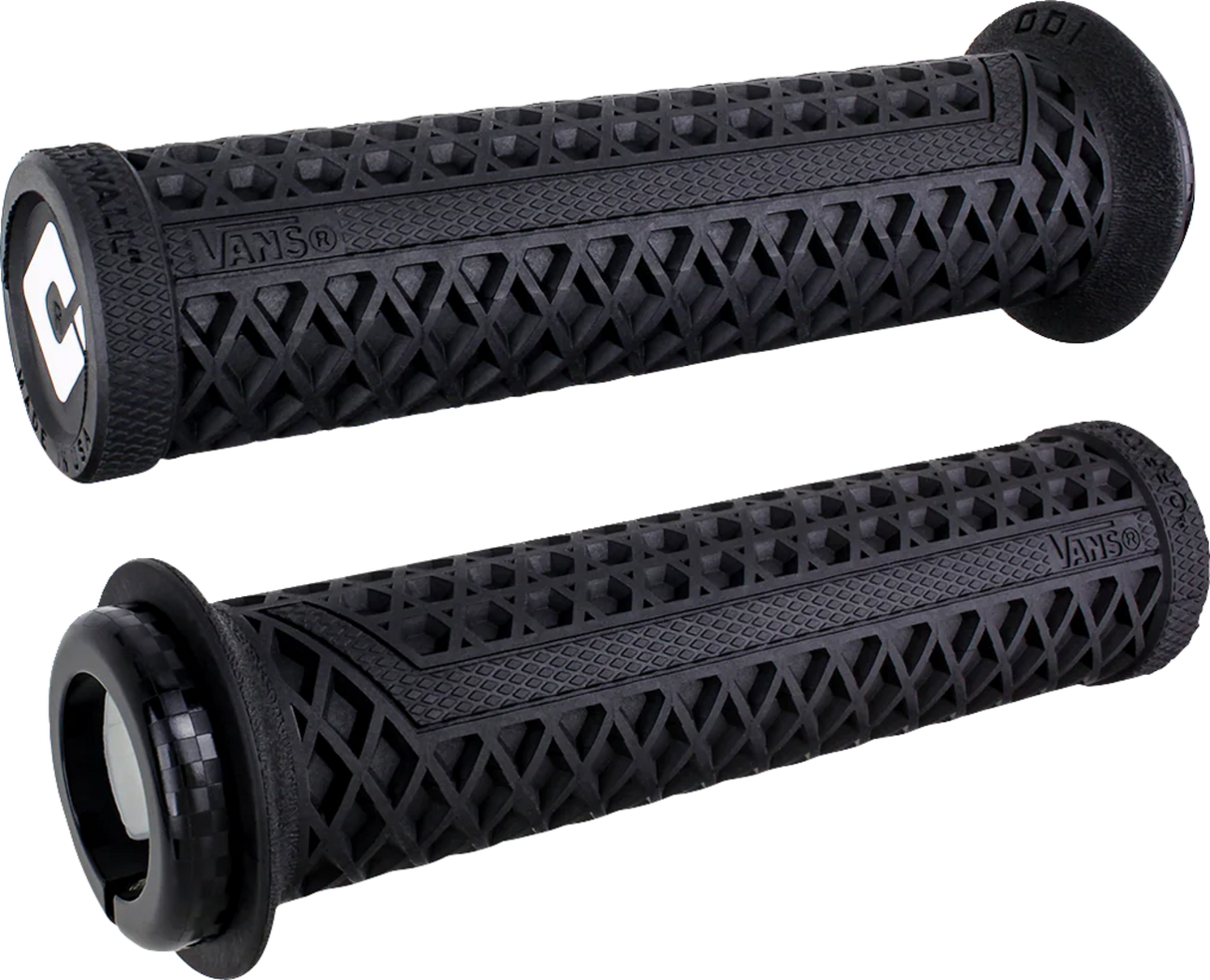 ODI Vans v2.1 Lock-On Grips - PWC - Black/Black D33VNB-B