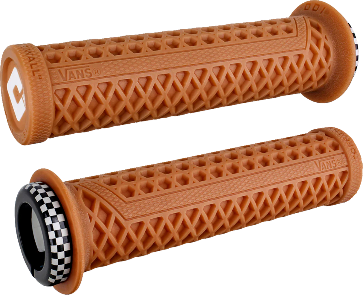 ODI Vans v2.1 Lock-On Grips - PWC - Gum/Black D33VNGR-BC