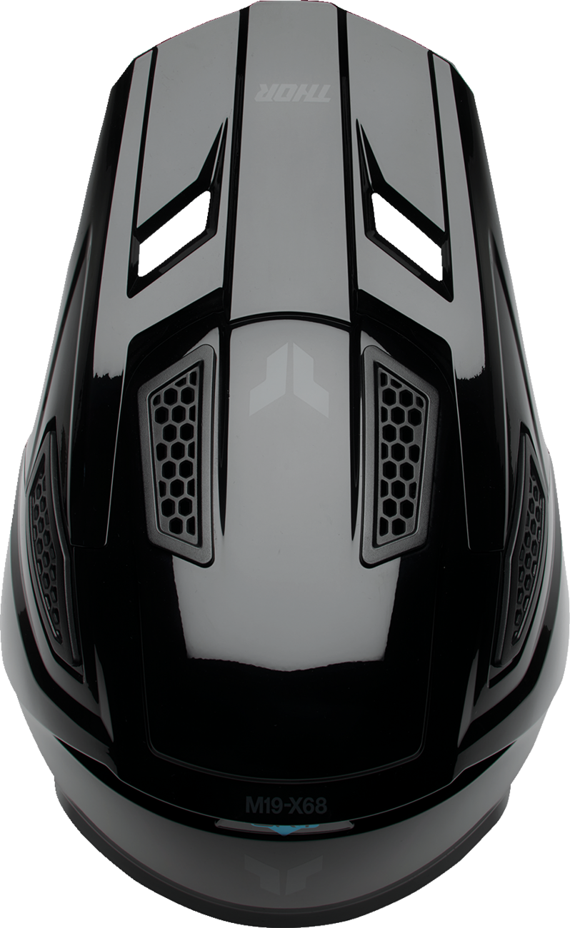 THOR Fleet Helmet - Blackout - Gloss Black - 2XL 0110-8969