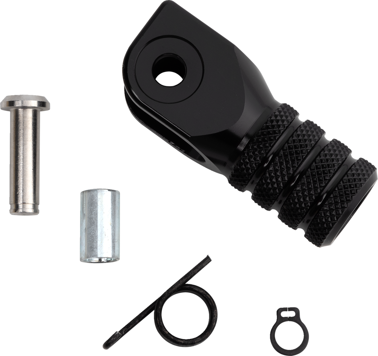 MOOSE OFFROAD Knurled Shift Lever Tip - 0 mm - Black 81-0000-02-60