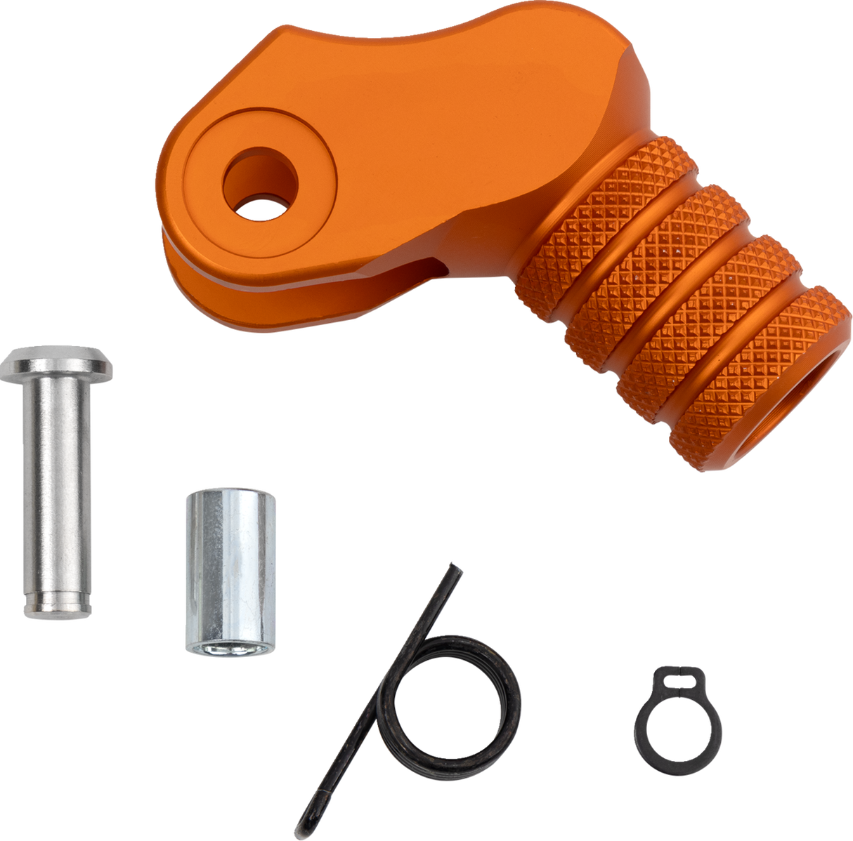 MOOSE OFFROAD Knurled Shift Lever Tip - 20 mm - Orange 81-0000-10-40
