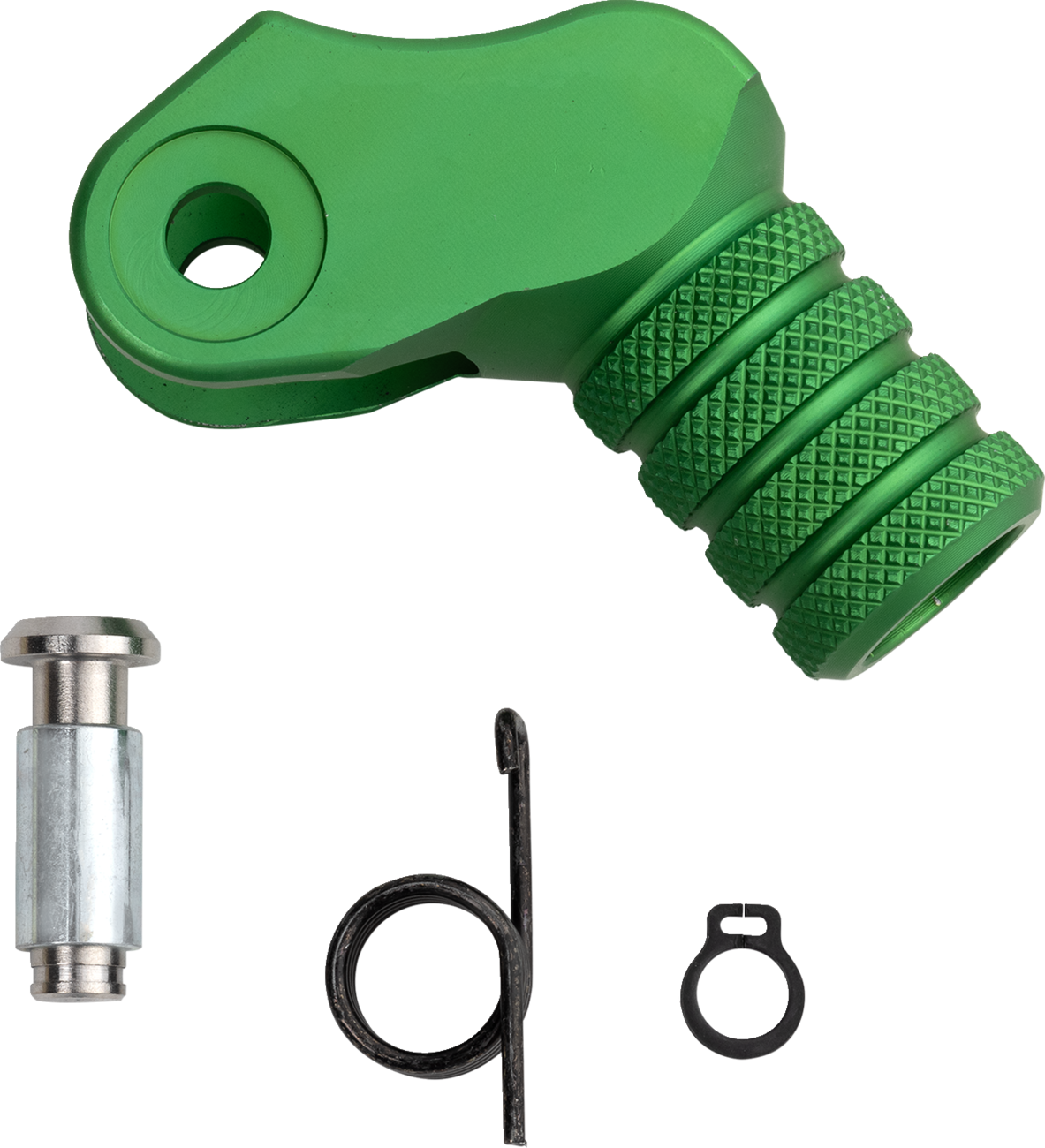 MOOSE OFFROAD Knurled Shift Lever Tip - 20 mm - Green 81-0000-10-30