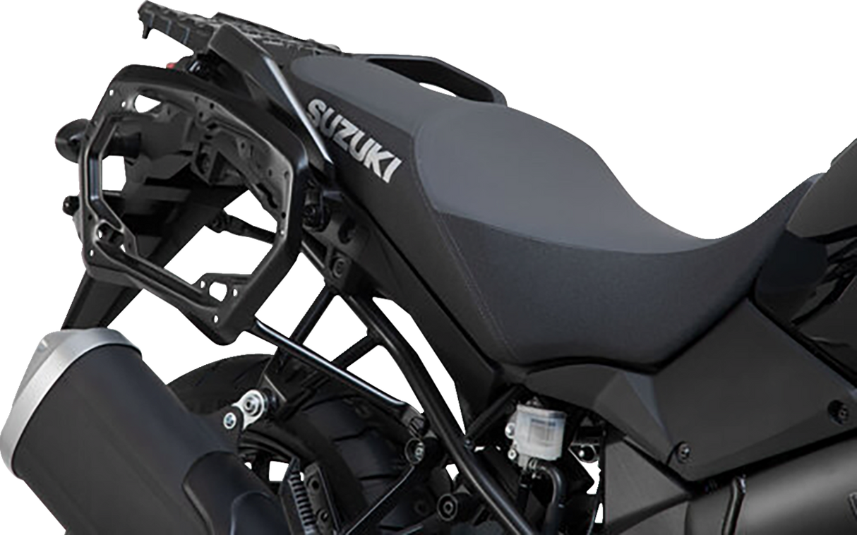 SW-MOTECH Adventure Luggage System - Silver - Suzuki VStrom 1000 '14-'19 ADV.05.440.75001/S