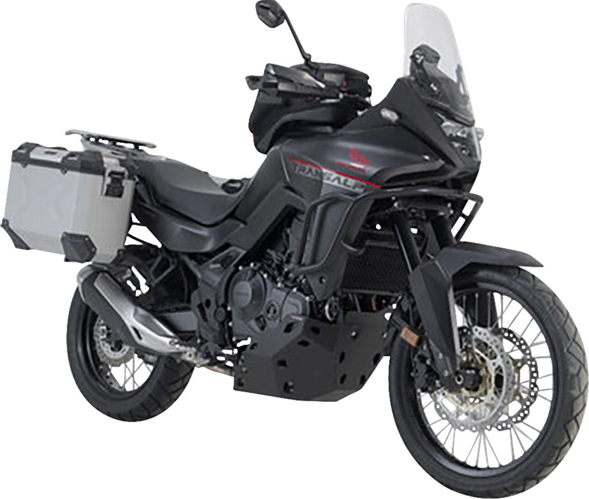 SW-MOTECH TRAX ADV Aluminum Case System - Silver - Honda XL750R Transalp '24 KFT.01.070.70000/S