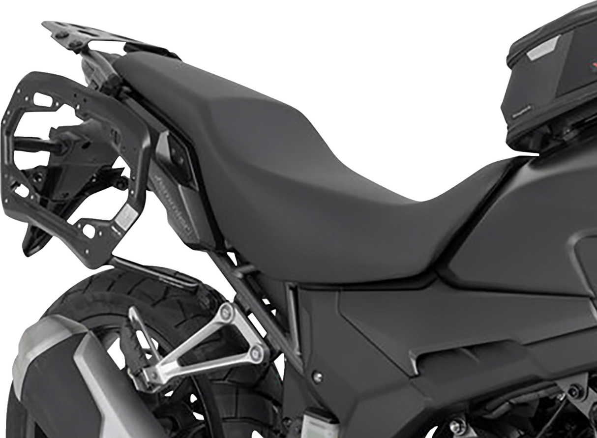 SW-MOTECH TRAX ADV Aluminum Case System - Silver - Honda CB/CBR/NX 500 '13-'24 KFT.01.400.70001/S