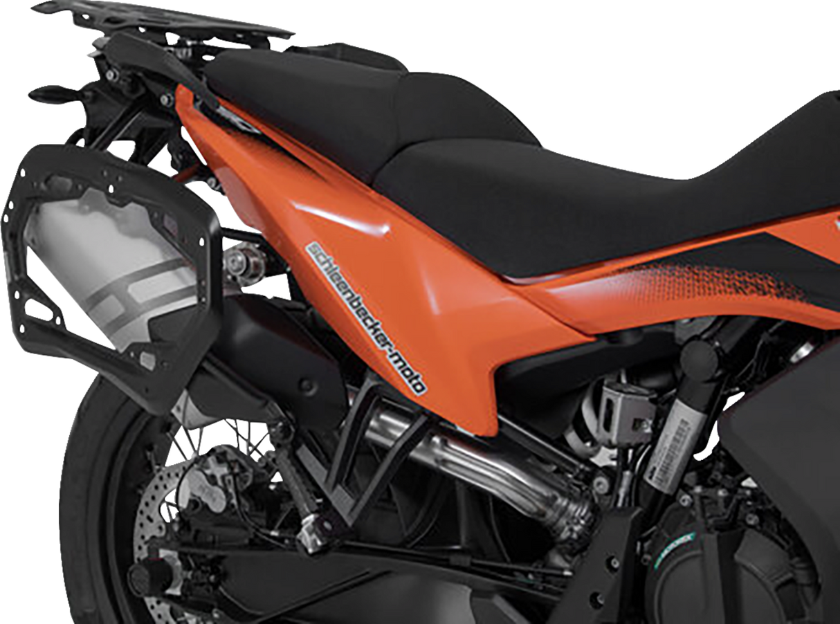 SW-MOTECH TRAX ADV Aluminum Case System - Silver - KTM Adventure 790/890/SMT 890 '19-'24 KFT.04.521.70001/S