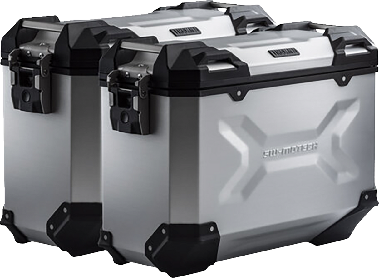 SW-MOTECH TRAX ADV Aluminum Case System - Silver - Honda XL750R Transalp '24 KFT.01.070.70000/S