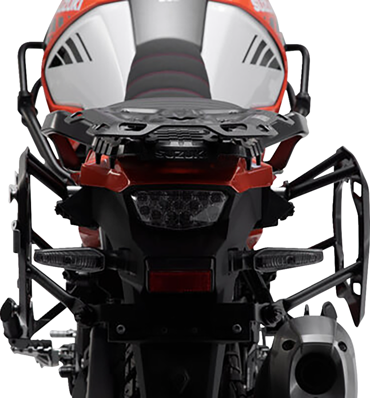 SW-MOTECH TRAX ADV Aluminum Case System - Silver - Suzuki V-Strom 1050 '20-'24 KFT.05.936.70000/S
