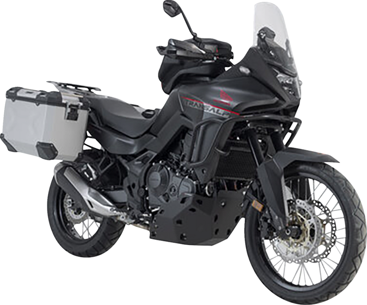 SW-MOTECH TRAX ADV Aluminum Case System - Silver - Honda XL750R Transalp '24 KFT.01.070.70100/S