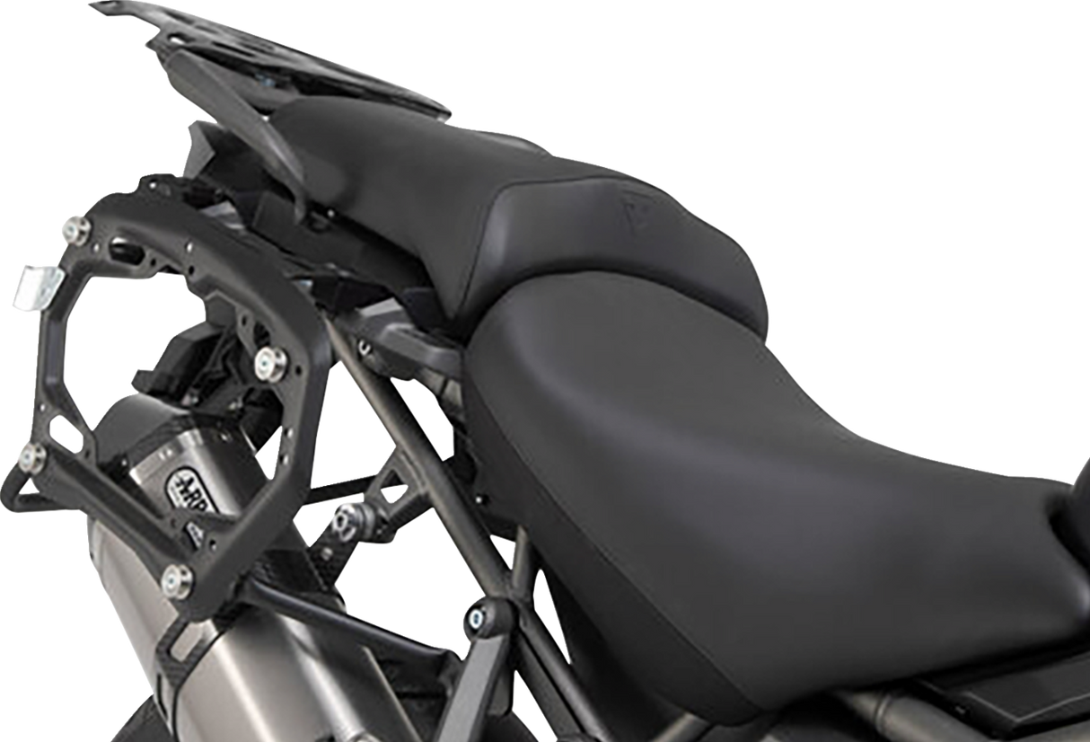 SW-MOTECH TRAX ADV Aluminum Case System - Silver - Triumph Tiger/Tiger Explorer 1200 '12-'21 KFT.11.483.70101/S