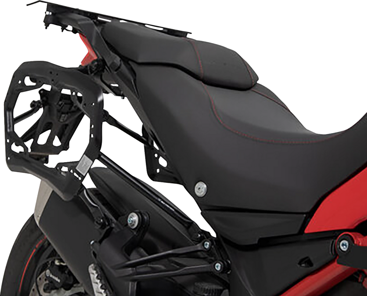 SW-MOTECH TRAX ADV Aluminum Case System - Silver - Ducati Multistrada 950/1200/1260/V2 '15-'24 KFT.22.114.70102/S