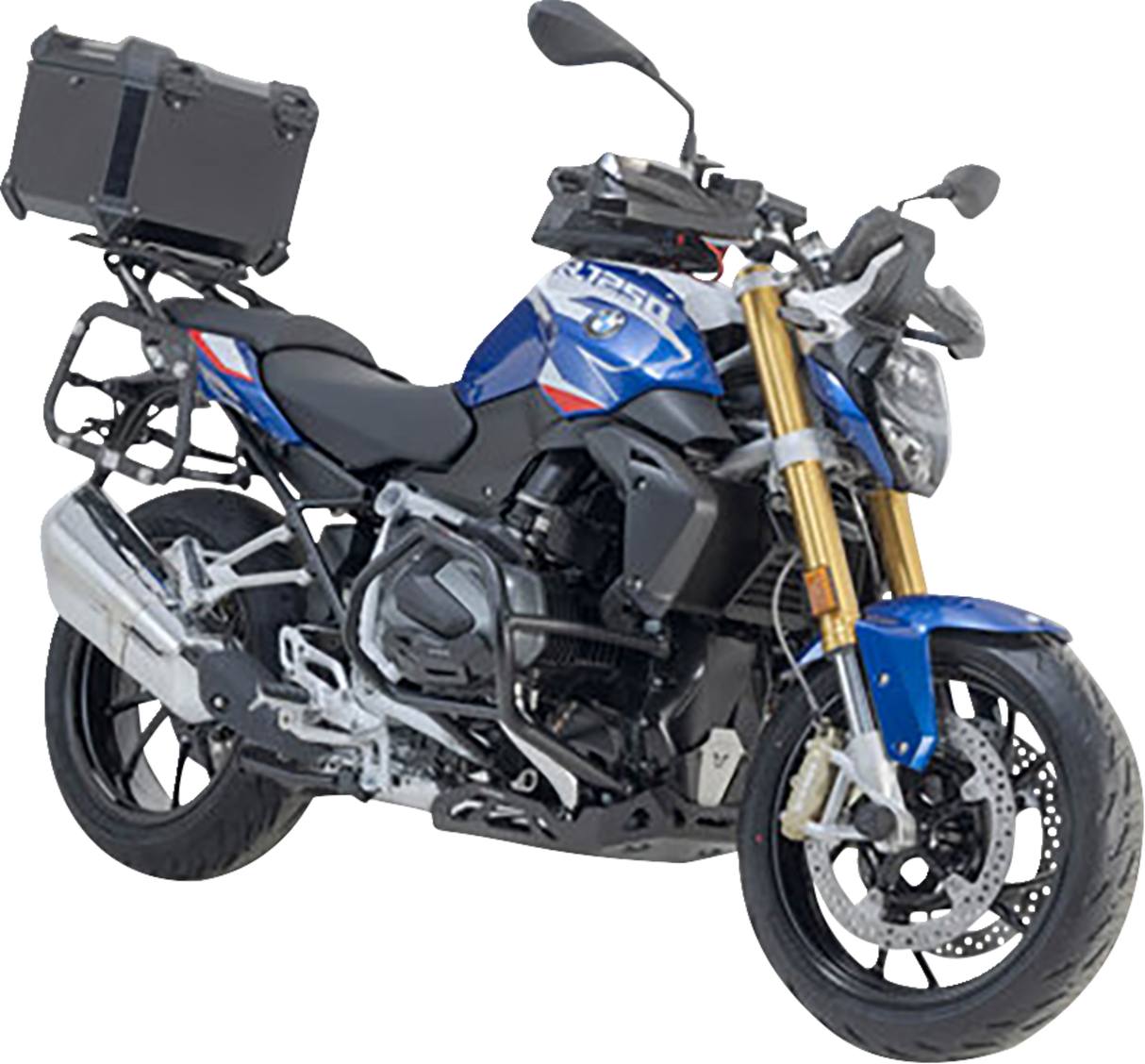 SW-MOTECH TRAX ADV Top Case System - Black - BMW R1200/R1250 '14-'24 GPT.07.573.70000/B