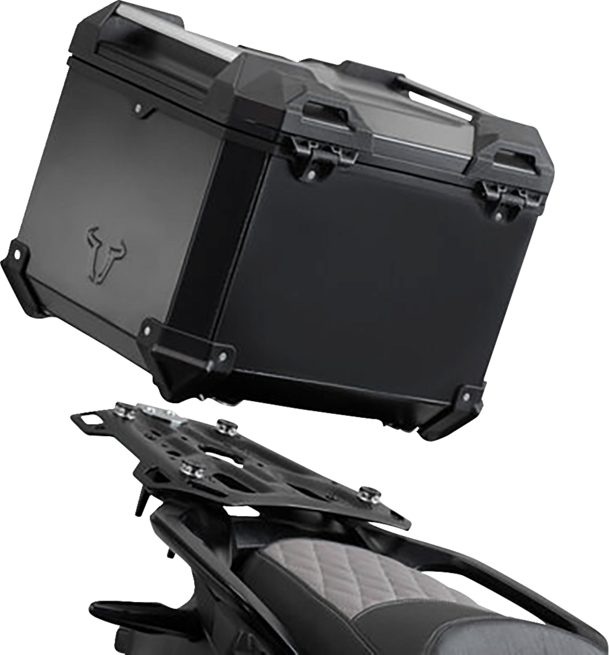 SW-MOTECH TRAX ADV Top Case System - Black - Honda Africa Twin '16-'24 GPT.01.622.70001/B