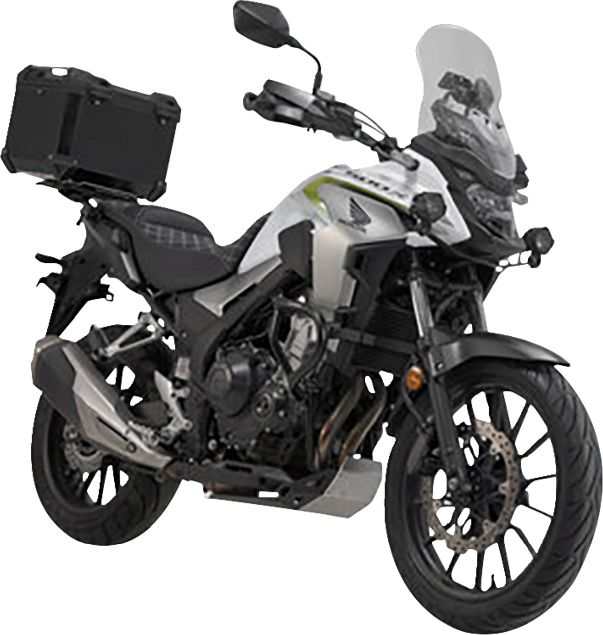 SW-MOTECH TRAX ADV Top Case System - Black - Honda CB500/CBR500/NX500 '13-'24 GPT.01.373.70000/B