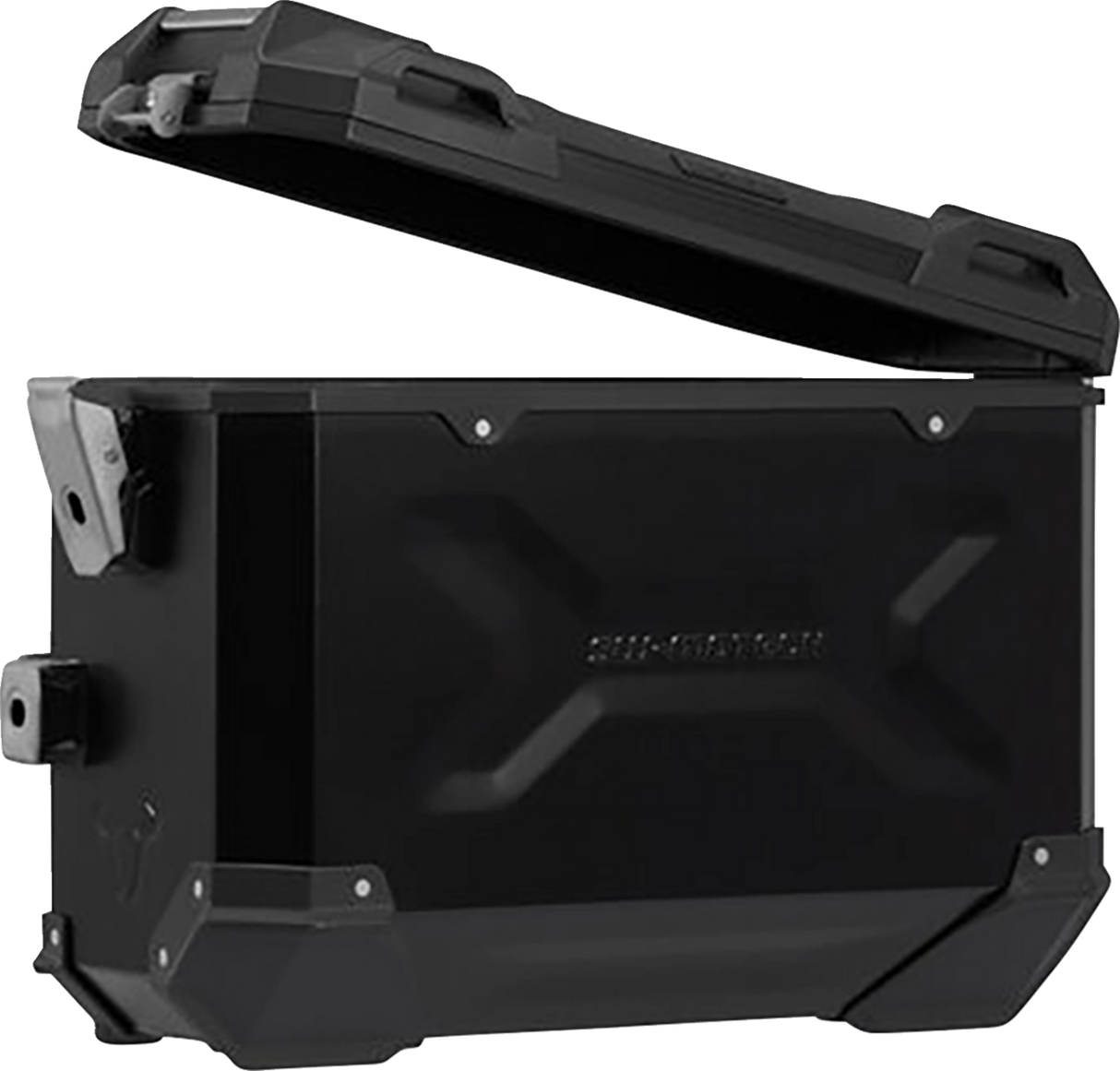 SW-MOTECH TRAX ADV Aluminum Case System - Black - Honda Africa Twin '19-'24 KFT.01.942.70001/B