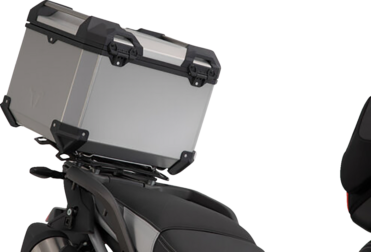 SW-MOTECH TRAX ADV Top Case System - Silver - Triumph Tiger 850 Sport/Tiger 900/Tiger 1200 '20-'24 GPT.11.953.70000/S