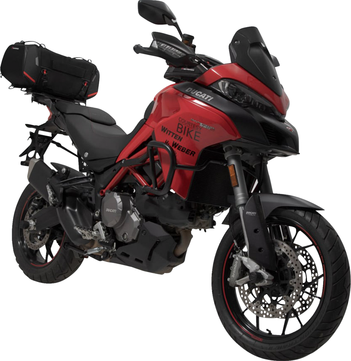 SW-MOTECH Rackpack Tail Bag System - Black - Ducati Multistrada 950/1200/1260/V2 '16-'24 GPT.22.892.30000