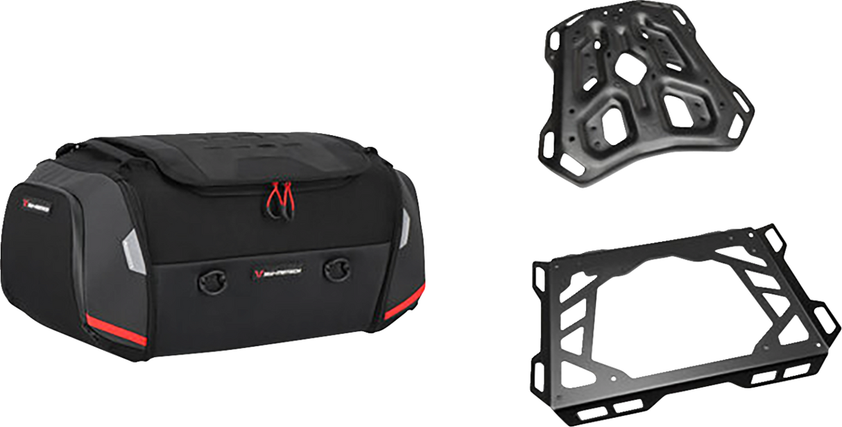 SW-MOTECH Rackpack Tail Bag System - Black - Triumph Tiger 1200/800 '12-'19 GPT.11.747.30000