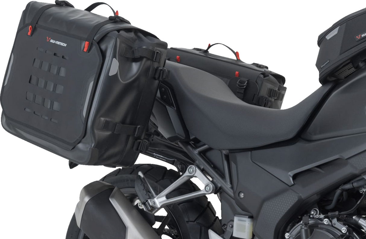 SW-MOTECH SysBag Side Bag System - Black - Honda CB500/CBR500 '13-'23 BC.SYS.01.400.21000B