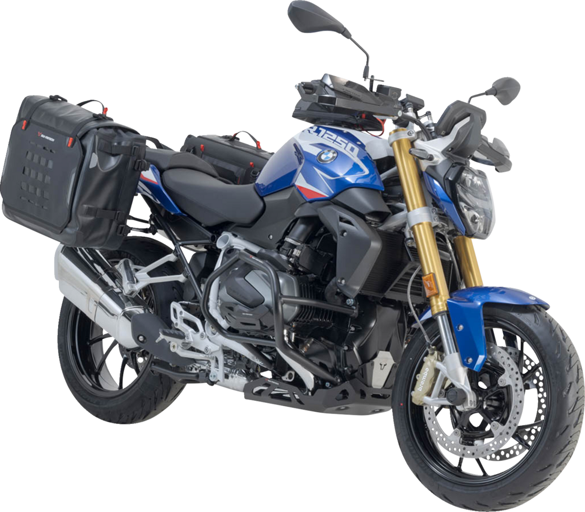 SW-MOTECH SysBag Side Bag System - Black - BMW R1200R/R1250R '14-'24 BC ...