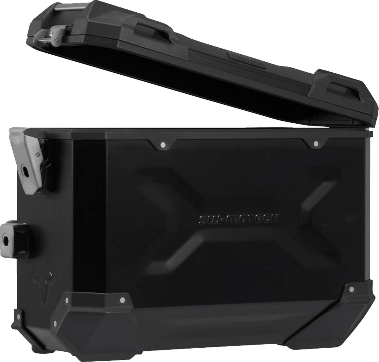 SW-MOTECH TRAX ADV Aluminum Case System - Black - BMW R 1300 GS '24 KFT.07.975.70000/B
