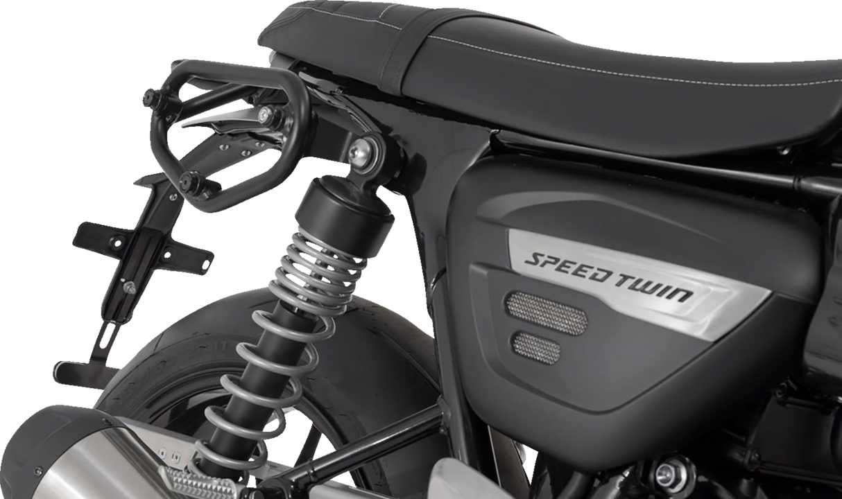 SW-MOTECH SysBag Side Bag System - Black - Triumph Speed Twin 1200 '19-'24 BC.SYS.11.928.31000B