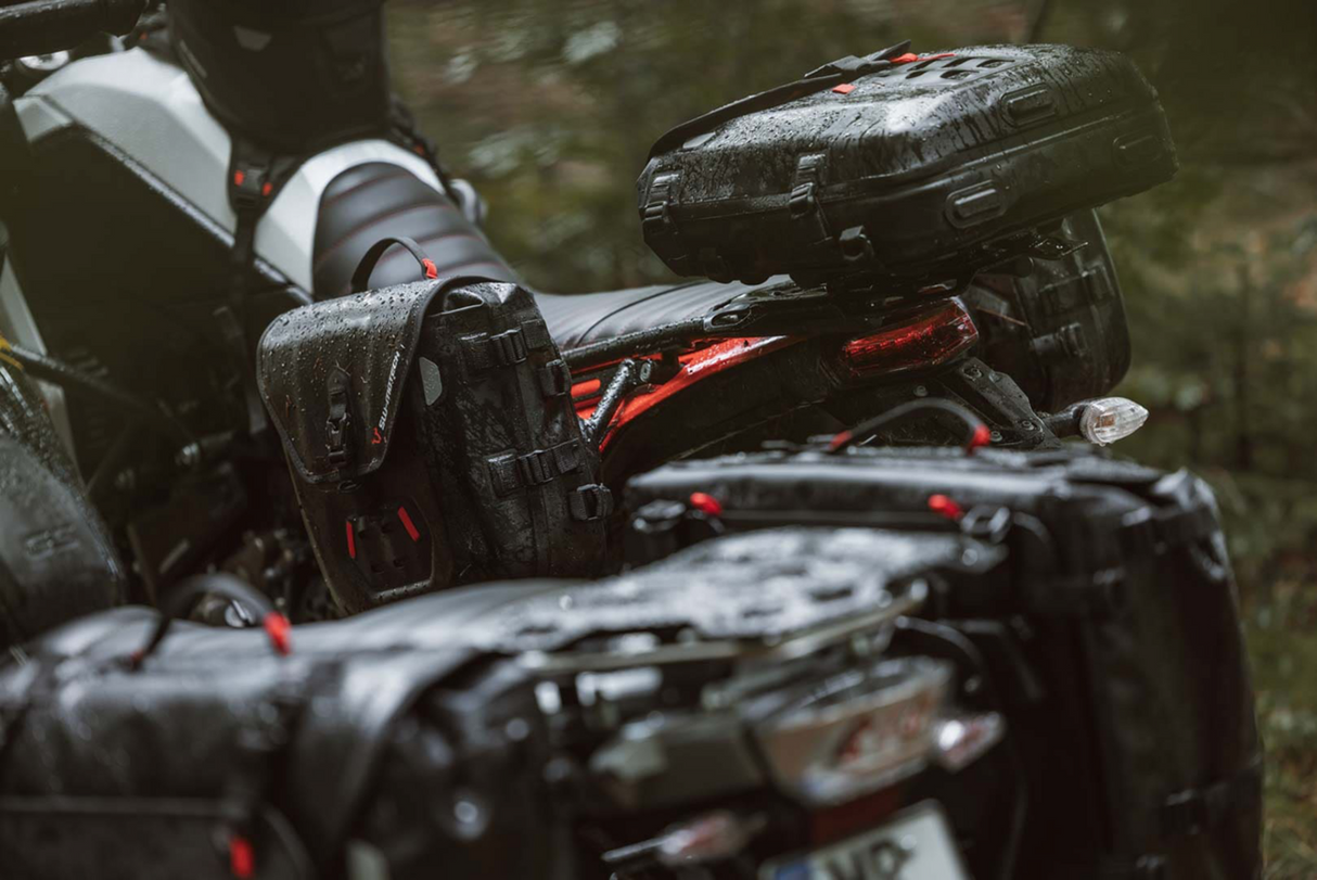 SW-MOTECH SysBag Side Bag System - Black - Triumph T100/T120 '16-'24 BC.SYS.11.743.31000B