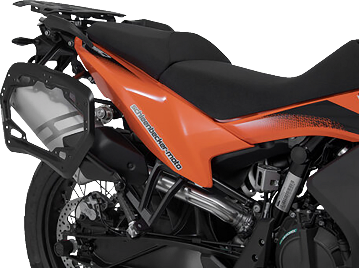 SW-MOTECH TRAX ADV Aluminum Case System - Black - KTM Adventure 790/890/SMT 890 '19-'24 KFT.04.521.70001/B