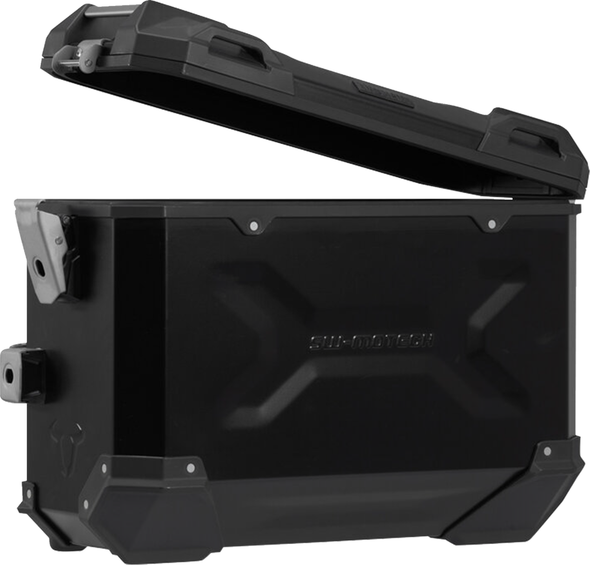 SW-MOTECH TRAX ADV Aluminum Case System - Black - Honda NC750 X '20-'24 KFT.01.841.70100/B