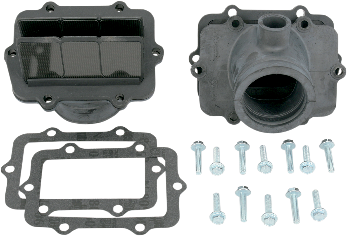 VFORCE/MOTO TASSINARI V-Force 3 Reed Valve Set with Intake Boot - Ski-Doo V3123-873B-2