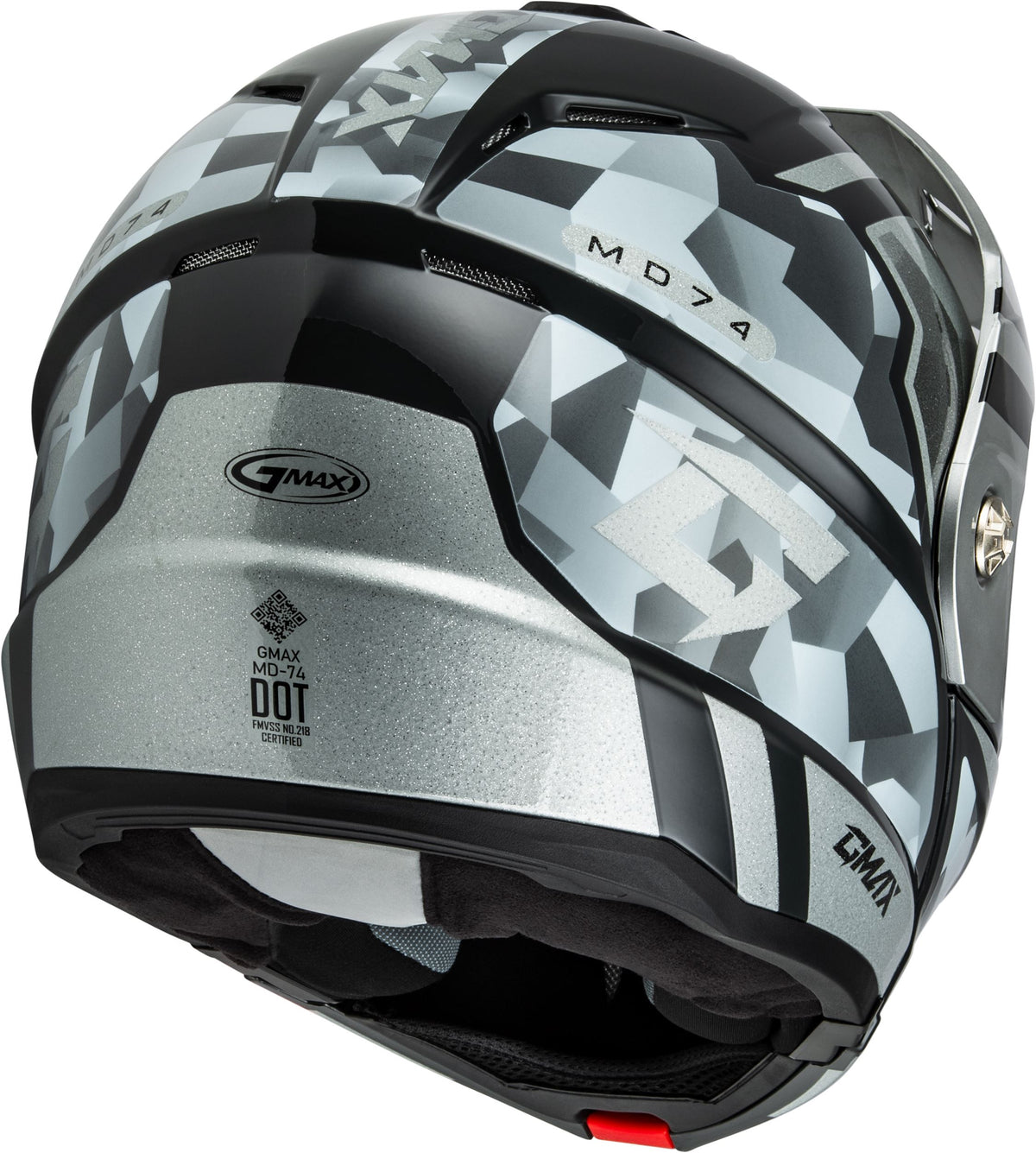 GMAX MD-74 Striker Modular Adventure Helmet | Clear & Mirrored Shields