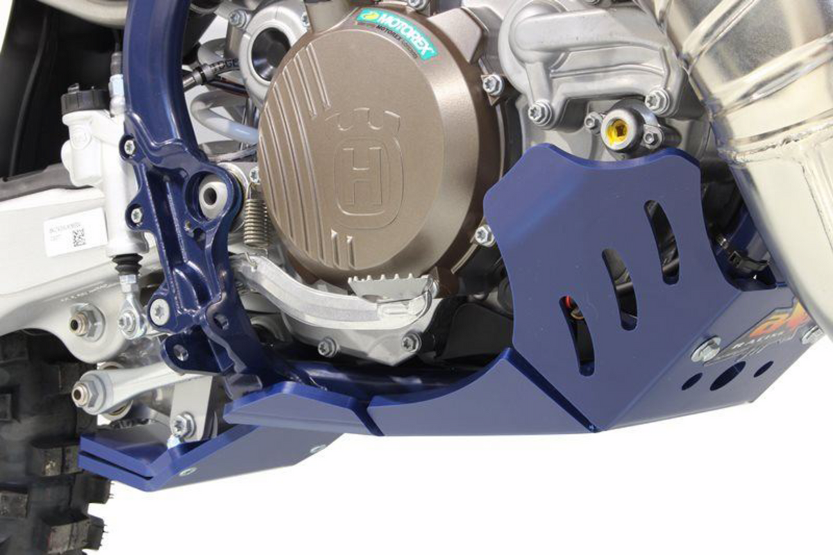 Axp Racing AX1571 Xtrem Skid Plate - Blue - Husqvarna - TE '20-'22 | Adventure/Off-Road