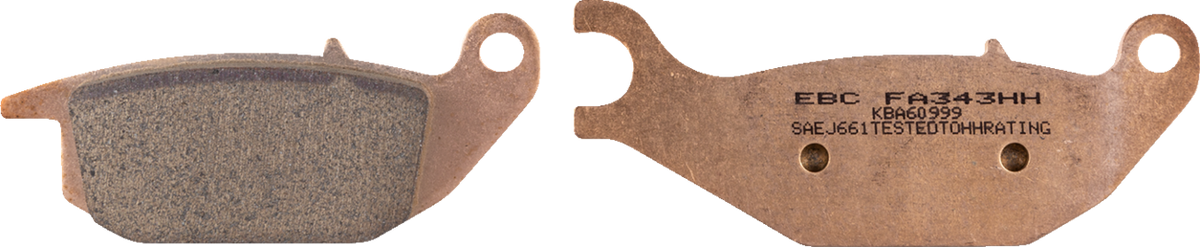 EBC FA-HH Series Sintered Rear Brake Pads - FA343HH (Honda Monkey / Trail 125 / Z125M Monkey 2019–2024)