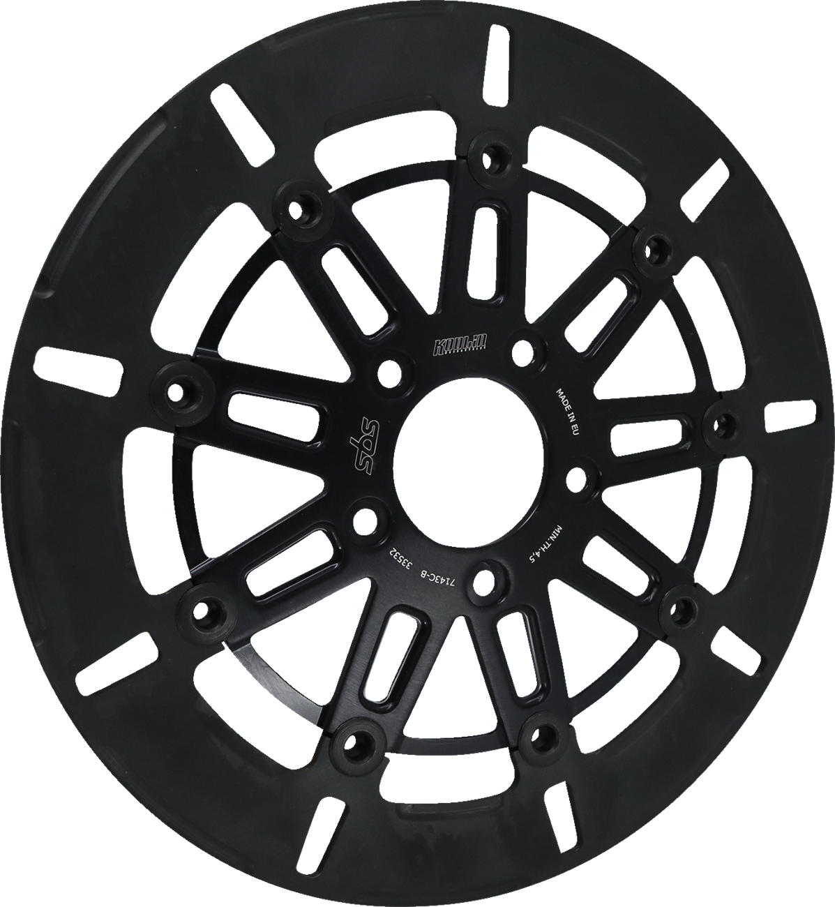 SBS Brake Rotor Designed by Kodlin, Front - 7143C-B (Harley-Davidson 2006–2025)