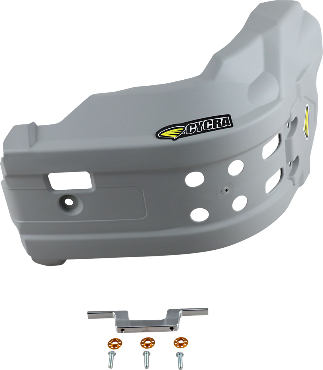 Cycra 1CYC-6239-80 Skid Plate - Gray | Off-Road