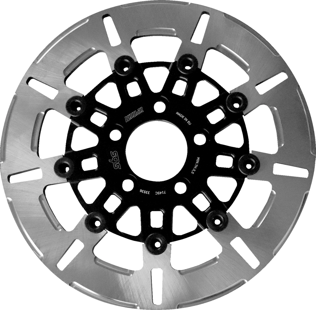 SBS Brake Rotor Designed by Kodlin, Rear - 7145C (Harley-Davidson FXDB Street Bob / FXDF Fat Bob / FLD Switchback 2004–2025)