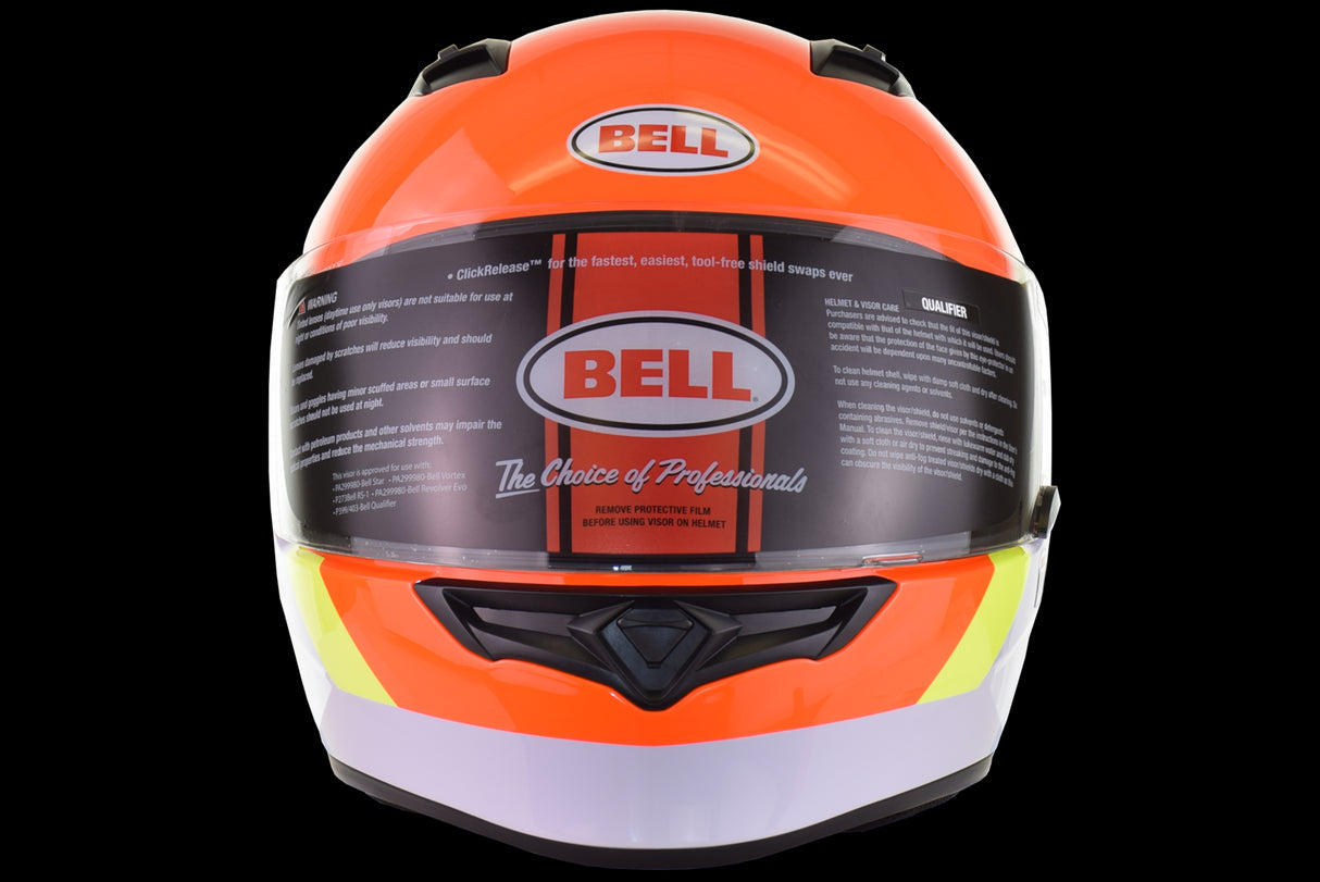 Bell Qualifier Vibe Orange/Blue Large