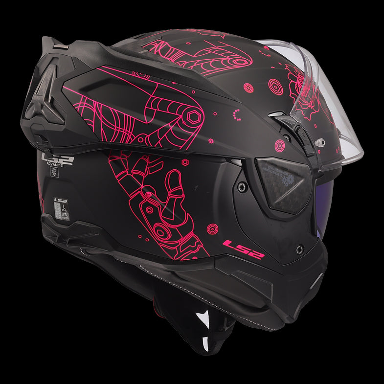 LS2 - Advant II Sophia Matte Black Modular Helmet