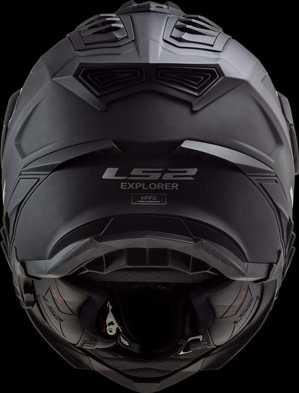 LS2 - Explorer XT Solid Adventure Motorcycle Helmet