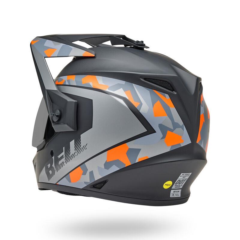 Bell - MX-9 ADV MIPS - Matte Black/Orange Camo Mesa