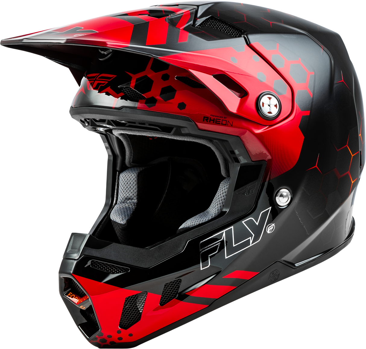 Formula Cc Tektonic Helmet Black/Red/Orange Md - Cycle City Outdoors