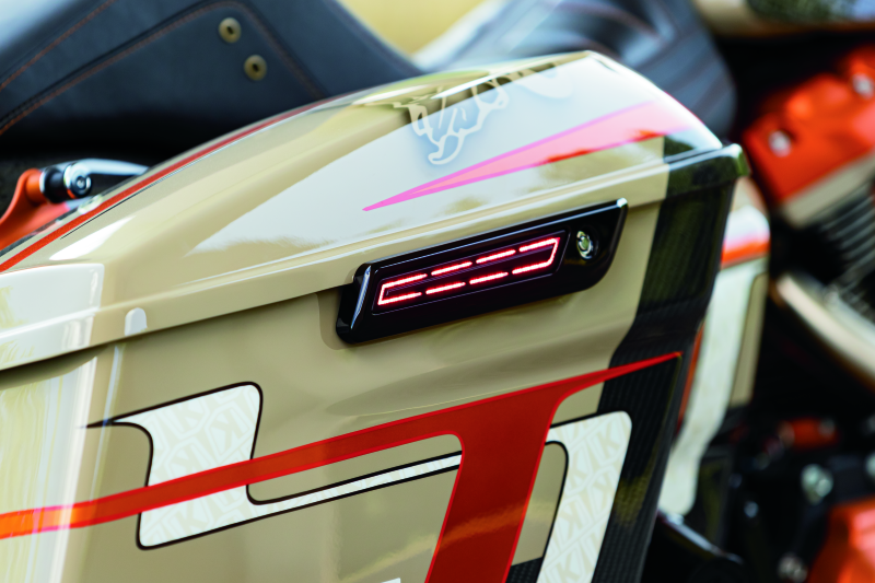 Kuryakyn LED Saddlebag Hinge Accents Black - Cycle City Outdoors