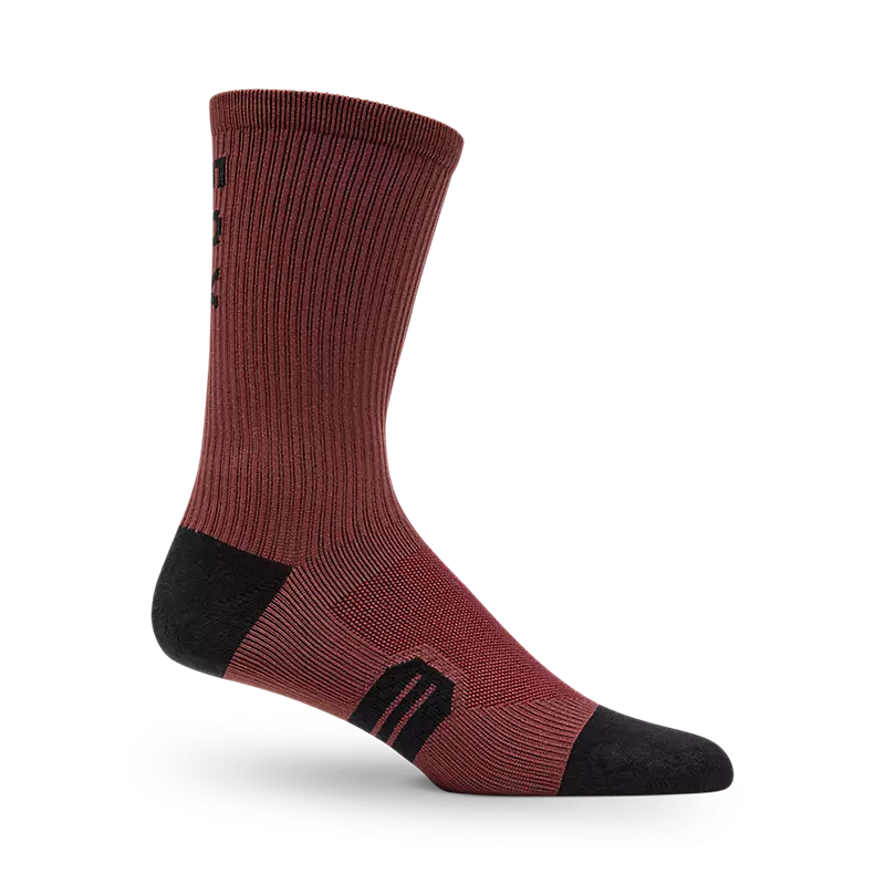 Fox Racing - 8 inch Ranger Sock - Rust Brown - S/M