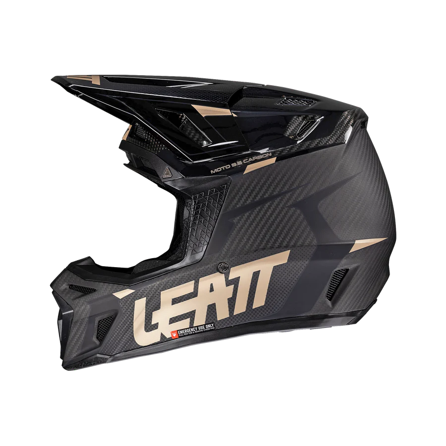 Leatt Helmet Kit Moto 9.5 Carbon/Black V25