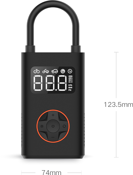 BiKASE N3 Portable Tire Inflator