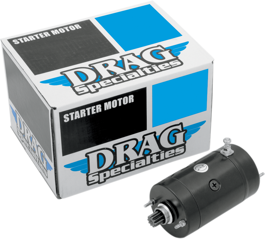 DRAG SPECIALTIES 2110-0225 Starter - High Torque - Black - Harley-Davidson | Street
