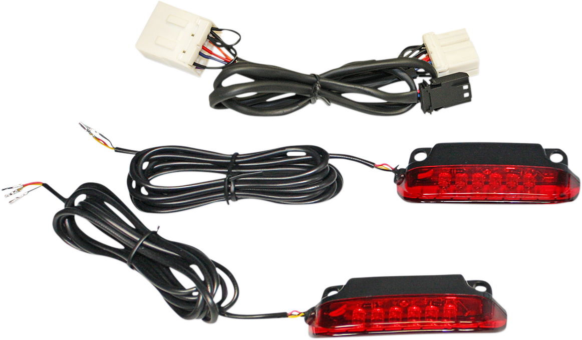 Custom Dynamics Luggage Rack Light Bar - Red CD-LR-09-R - Cycle City Outdoors