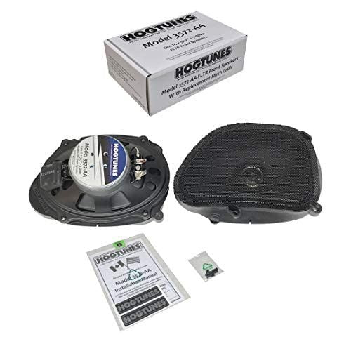 Hogtunes - 3572-AA 5"x7" Front Speakers for 1998-2013 Harley-Davidson Road Glide - Cycle City Outdoors